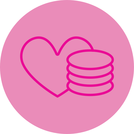 donaciones icono gratis