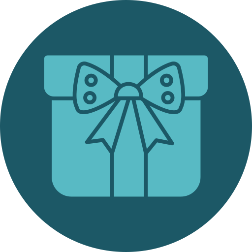 caja de regalo icono gratis