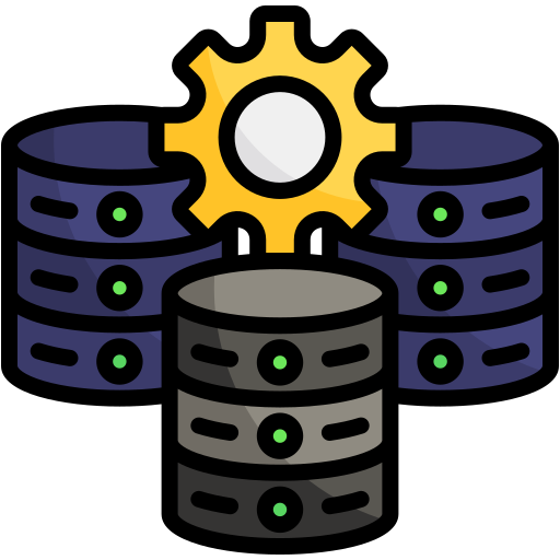 gestión de bases de datos icono gratis