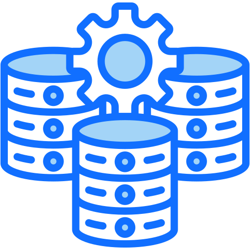 gestión de bases de datos icono gratis