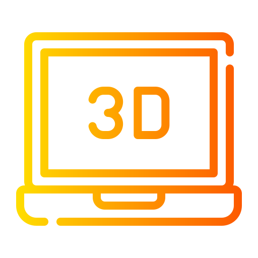 modelo 3d icono gratis