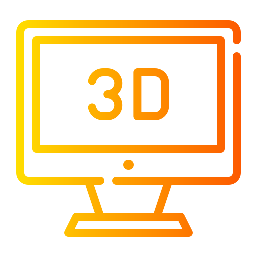 modelo 3d icono gratis