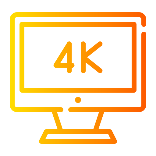 4k icono gratis