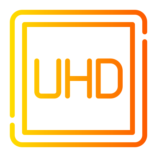 ultra hd icono gratis