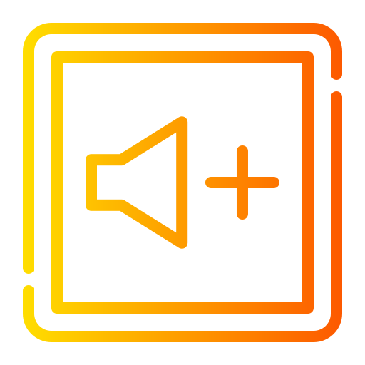 subir volumen icono gratis