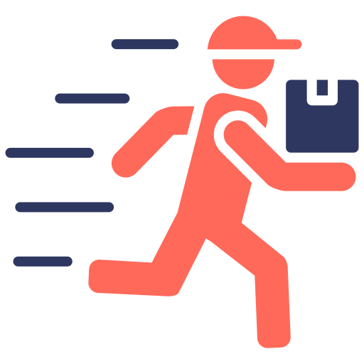 servicios de mensajería icono gratis