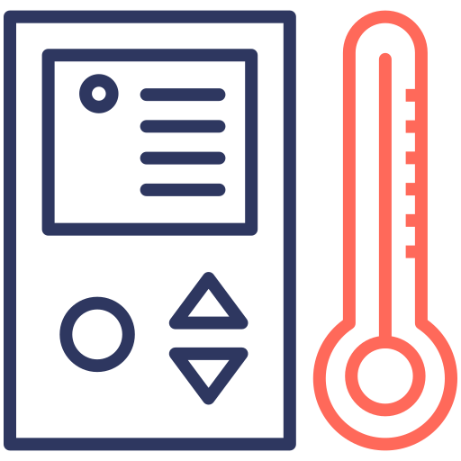 controle de temperatura grátis ícone