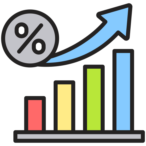 marktwachstum kostenlos Icon