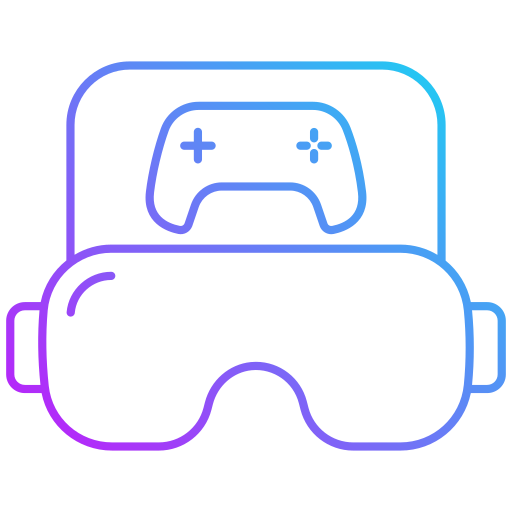 jeu de réalité virtuelle Icône gratuit jeu de réalité virtuelle Icône gratuit