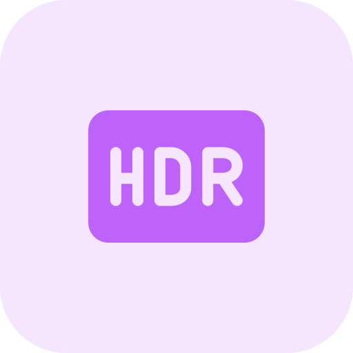 Hdr icono gratis