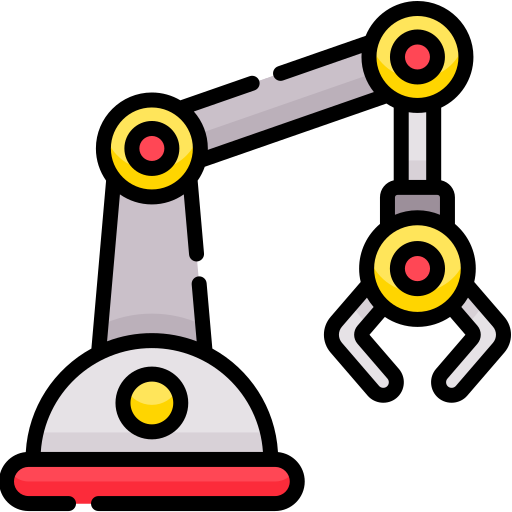 robot industriel Icône gratuit robot industriel Icône gratuit