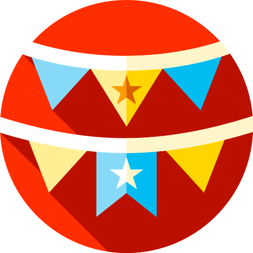 guirlandes Icône gratuit