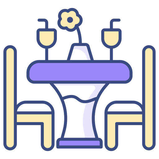 Dining table free icon Dining table free icon
