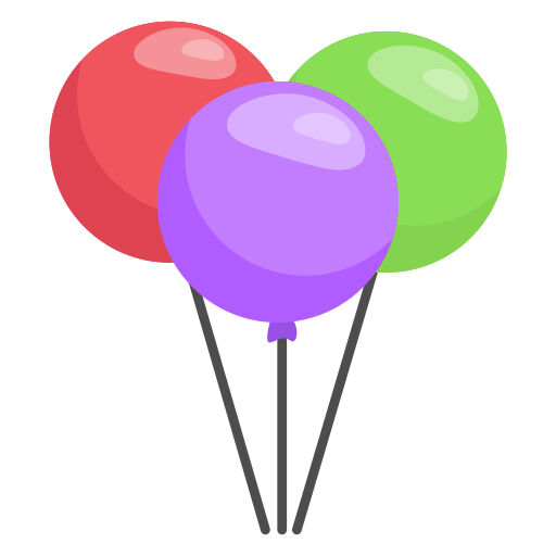 globos icono gratis