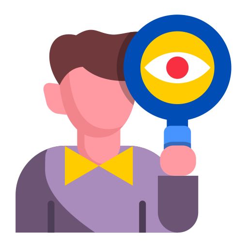 Attention to detail free icon