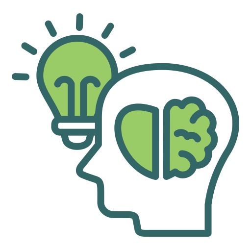 inteligencia emocional icono gratis