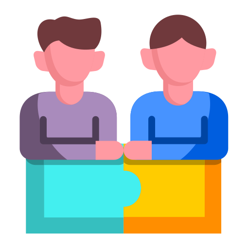 cooperación icono gratis