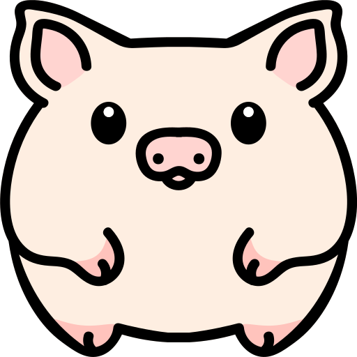 cerdito icono gratis