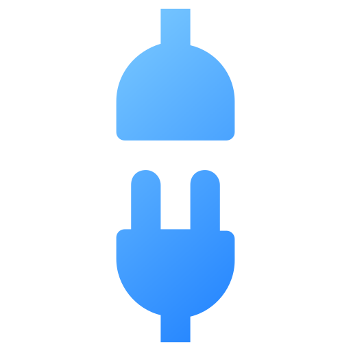 Plug free icon