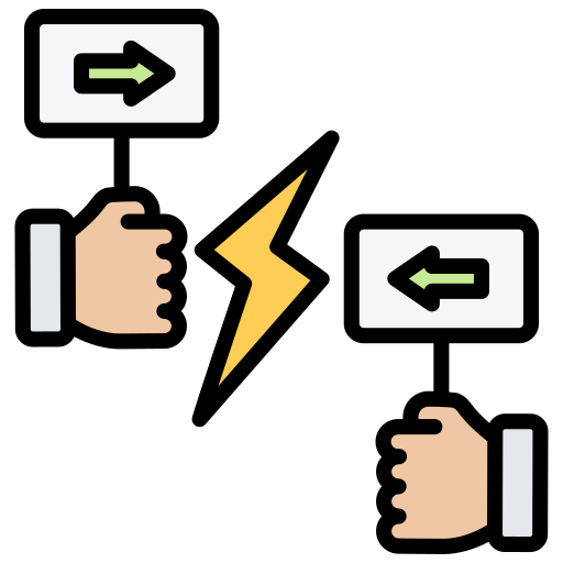 Антагонизм бесплатно иконка