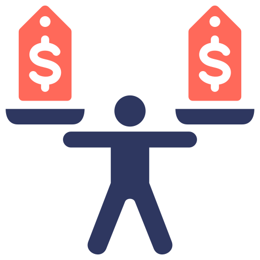 comparaison de prix Icône gratuit comparaison de prix Icône gratuit