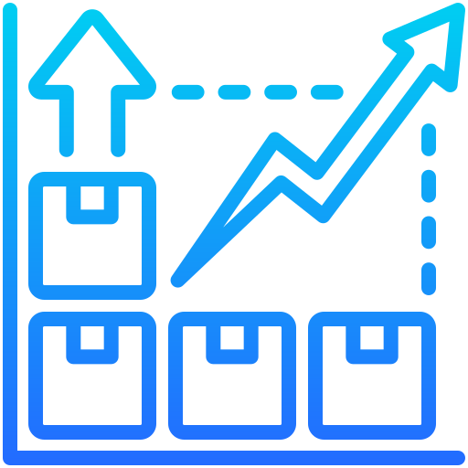 existencias icono gratis