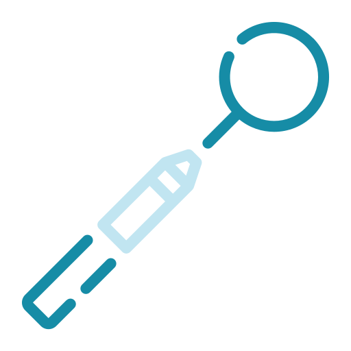 espejo dental icono gratis