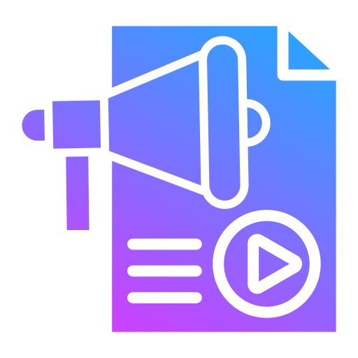 marketing de contenidos icono gratis