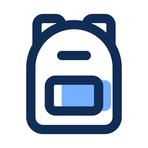 Backpack free icon