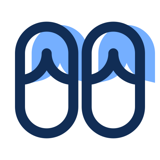 chanclas icono gratis