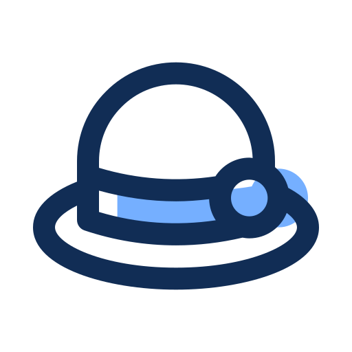 sombrero pamela icono gratis