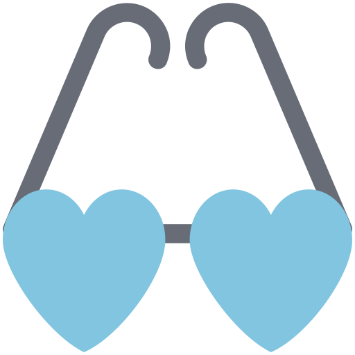 lunettes en forme de coeur Icône gratuit lunettes en forme de coeur Icône gratuit