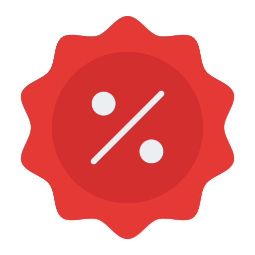 descuento icono gratis