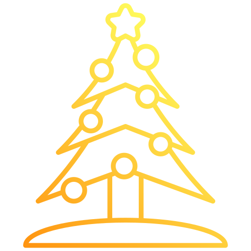 árbol de navidad icono gratis