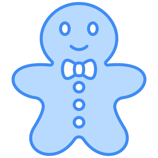 hombre de jengibre icono gratis