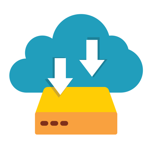 computación en la nube icono gratis