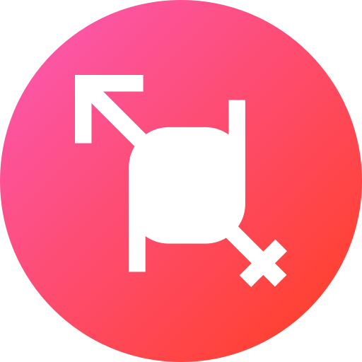 género fluido icono gratis