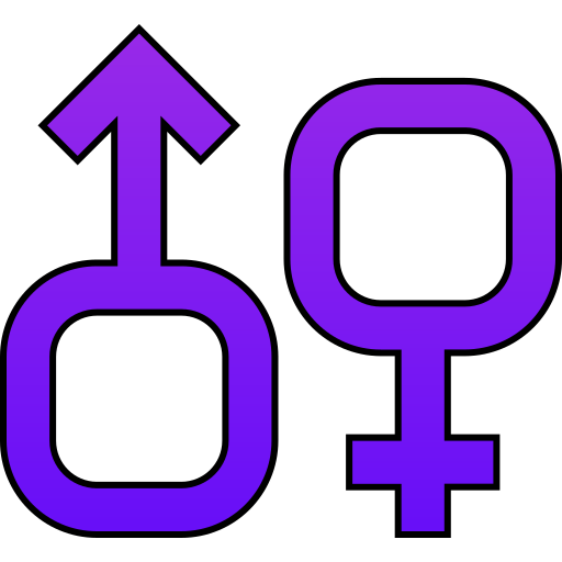 masculino femenino icono gratis