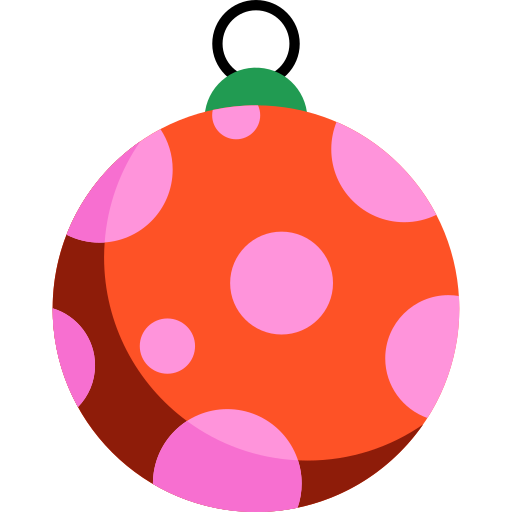 boule de noël Icône gratuit boule de noël Icône gratuit