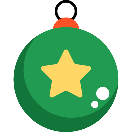 boule de noël Icône gratuit boule de noël Icône gratuit