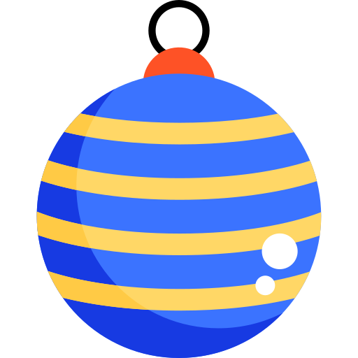 boule de noël Icône gratuit boule de noël Icône gratuit