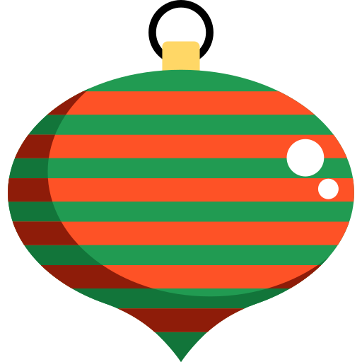 boule de noël Icône gratuit boule de noël Icône gratuit