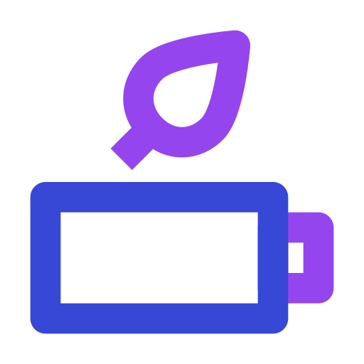 batería ecológica icono gratis