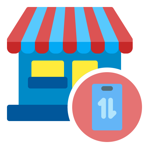 tienda online icono gratis