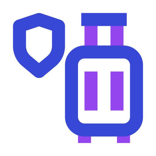 Baggage free icon Baggage free icon