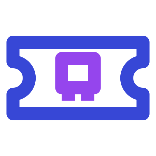 Ticket free icon