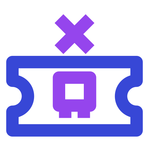 Ticket free icon