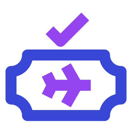 Ticket free icon