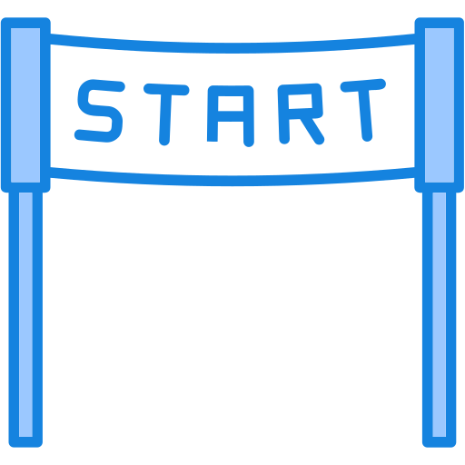 Start line free icon Start line free icon