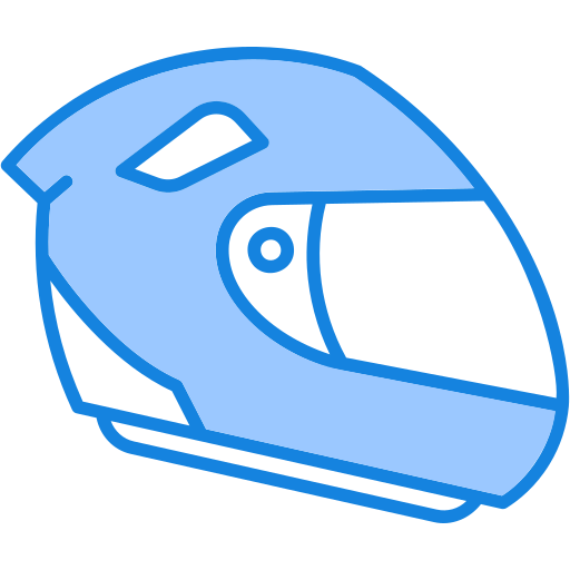 casco de carreras icono gratis